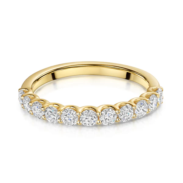 Half Eternity Diamond Ring