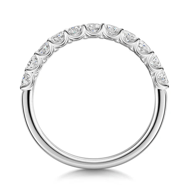 Half Eternity Diamond Ring