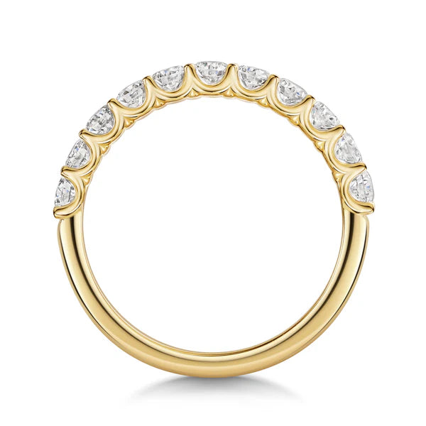 Half Eternity Diamond Ring