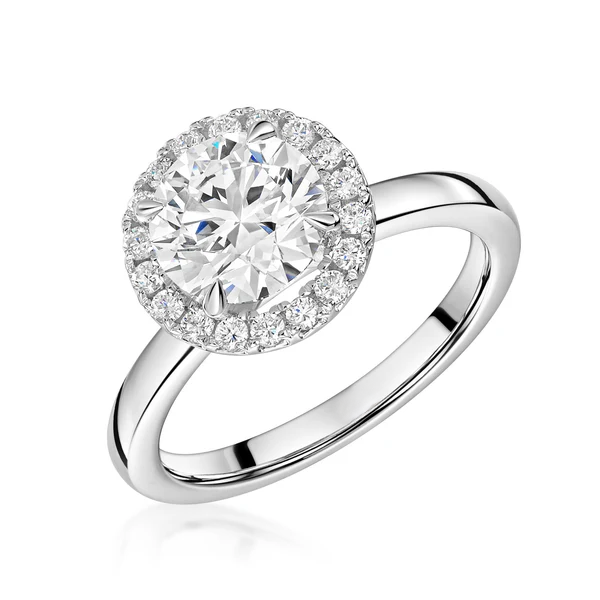 Eternal Halo Diamond Ring