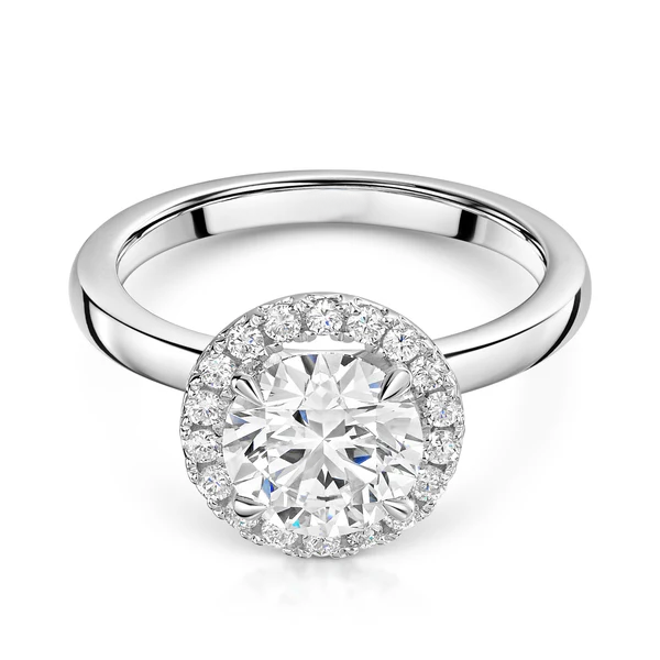 Eternal Halo Diamond Ring