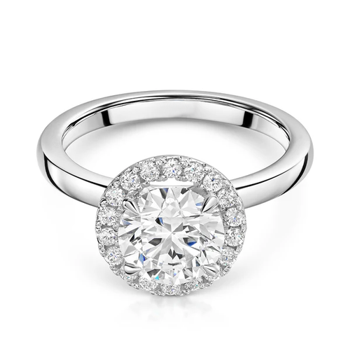 Eternal Halo Diamond Ring